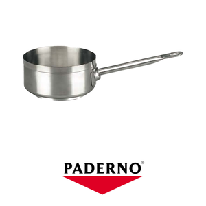 Shallow Stainless Steel <b>Saucepan</b> Ø 24 cm H 9.5 cm, 4.3 L, Triple-Layer Base Paderno - Product Image 4