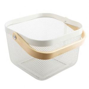 Fancy Design Hot Sale Portable Multi-Color Metal <b>Kitchen</b> Storage <b>Basket</b> for Home - Product Image 3