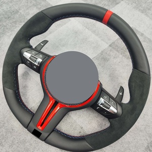 Volante de Cuero Alcántara Negro a Precio de Fábrica Compatible con BMW F30 F10 E90 - Product Image 2