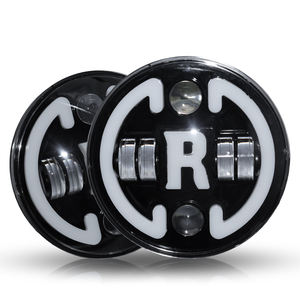 Faro LED de 7 Pulgadas, 12V, 65W, 6500 Lúmenes, Doble Color, Ojos de Ángel, Impermeable, Universal para Motocicleta Wrangler DOT - Product Image 2