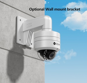 Caméra de sécurité PoE 4COVR 5Mp avec détection de visage IA, audio bidirectionnel, vision nocturne couleur, caméra IP de sécurité commerciale CCTV extérieure - Product Image 6
