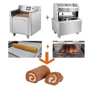 Machine à rouler le gâteau spongieux à saveur de dessert occidental <span class=keywords><strong>fraise</strong></span> banane chocolat centre rempli Cutter Squishy - Product Image 6