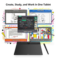 Nouveautés VEIKK VK850 Tablette graphique numérique pour systèmes Windows, Mac, Android et Linux