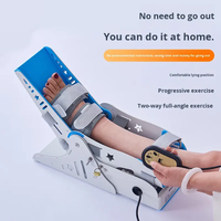 Entrenador Eléctrico de Rehabilitación de Tobillo y Pie Caído de Acero Inoxidable, Ejercitador de Flexión y Extensión, Estiramiento de Ligamentos, Fractura