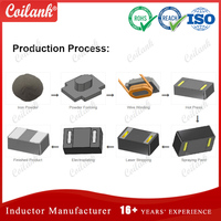 Inducteur de puissance SMD blindé en ferrite Coilank APS06F30 3.3uH, bobine d'inductance SMT pour PCBA, fonctionnement à -40~+125°C