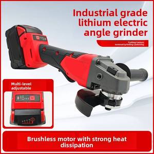 Meuleuse d'angle sans fil 18V sans balais, vitesse variable 9500 tr/min pour la découpe, le meulage et le polissage - Product Image 4
