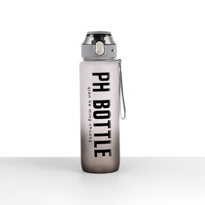 Sans BPA plastique recyclable dégradé de couleur 32oz <span class=keywords><strong>1L</strong></span> demi-gallon Gym Fitness Sports Motivation <span class=keywords><strong>Bouteille</strong></span> d'eau Vendeur - Product Image 3