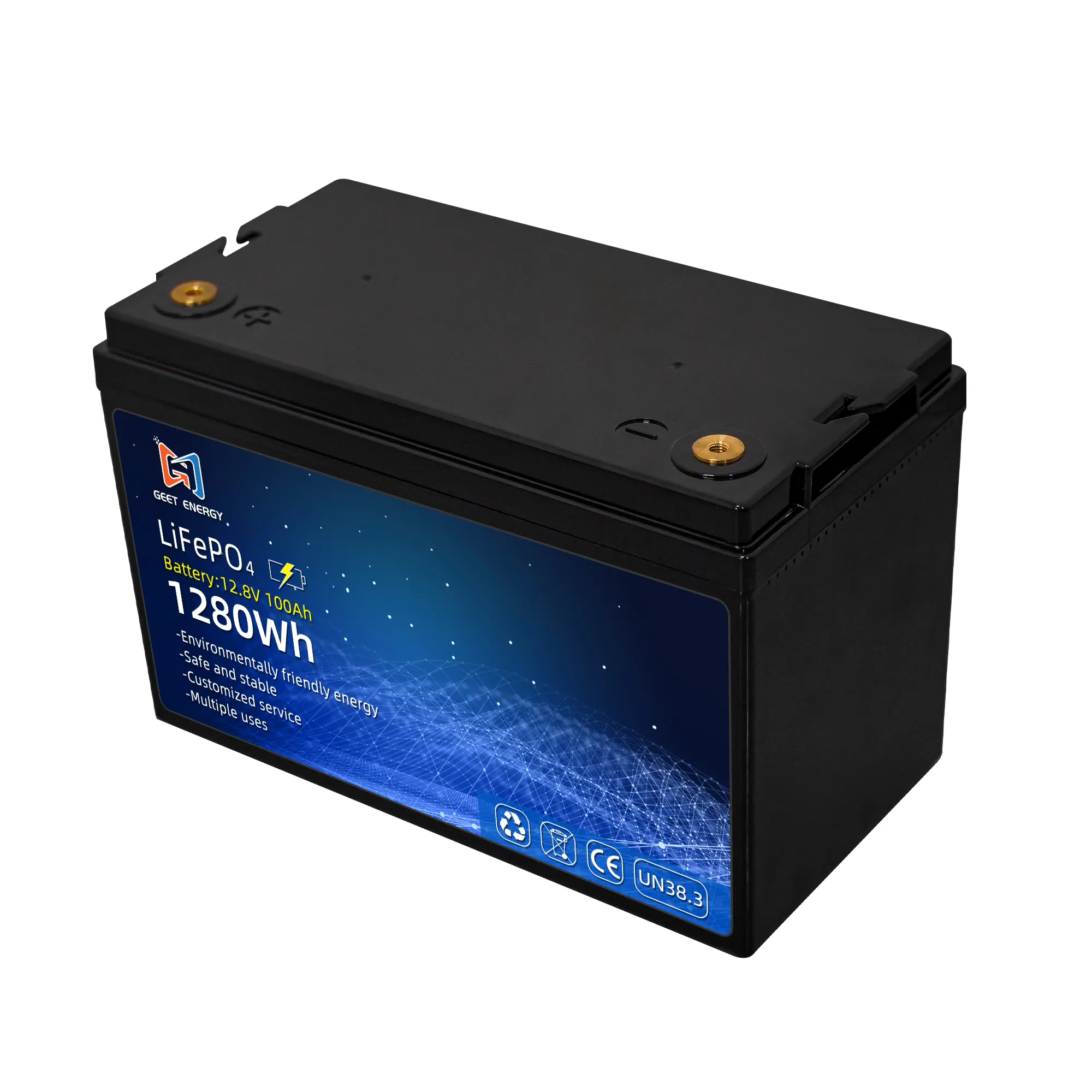 Pacco batteria accumulatore di energia pacco batteria 12V 300AH piombo a energia solare al litio smart