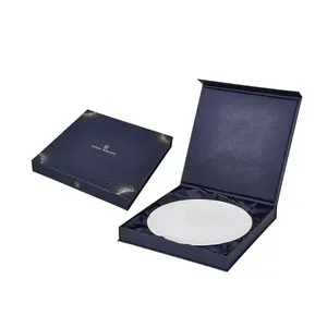 Изготовленная на заказ классная высококачественная керамическая упаковка для хранения картонная бумажная коробка с логотипом горячего тиснения