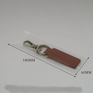 Luxury Designer Genuine Car Application Eco-Friendly European Style Keychain Holder Durable Stylish Leather <b>Key</b> <b>Chains</b> - Product Image 2