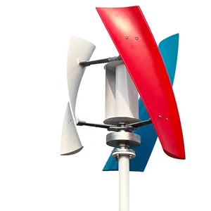 Máy Phát Điện Tuabin Điện Gió Trục Đứng <span class=keywords><strong>1000W</strong></span> 1KW 24V 48V Của Nhà Máy Trung Quốc Cho Trang Trại Gia Đình Cối Xay Gió RPM Thấp Không Tiếng Ồn 1 Kvacoreorless - Product Image 1