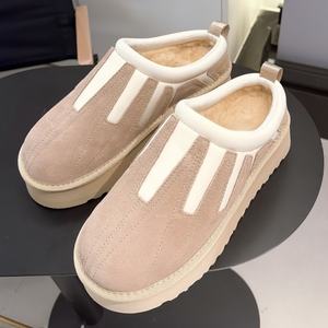 2026 New Model UGGs Brand Custom High Quality Women's <b>Snow</b> <b>Boots</b> with Genuine Leather Upper and Luxury Wool for Warmth Comfort - Product Image 1