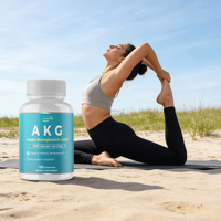 Capsules OEM Ca-Akg Anti-Âge Supplément de Calcium Alpha-Cétoglutarate 1000mg Capsules Akg en Vrac