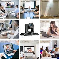2024 caméra PTZ professionnelle VHD20U zoom optique 20x USB/HDMI caméra de diffusion en direct pour les services d'événements d'église/culte