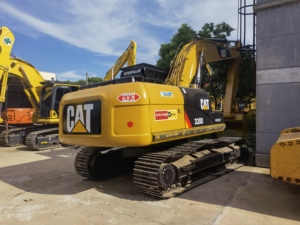 Excavatrice Caterpillar 320D d'occasion, 20 tonnes, Cat Digger d'occasion avec peinture d'origine pour la construction - Product Image 3