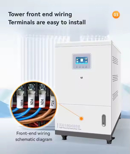 Système solaire hybride hors réseau 30 kW à trois sorties, 48 V, onde sinusoïdale pure, avec contrôleur MPPT 300 A - Product Image 3