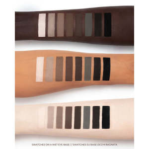 Extralandia Nude Eyeshadow Palette làm Italy mát tông màu mềm blendable kết cấu tinh khiết sắc tố màu sắc hài hòa trắng đen - Product Image 2