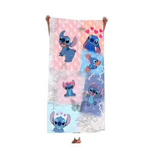 El más nuevo logotipo personalizado dibujos animados <span class=keywords><strong>playa</strong></span> Halloween Navidad puntada deporte baño piscina toalla - Product Image 1