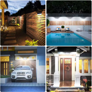 <span class=keywords><strong>Lampe</strong></span> murale <span class=keywords><strong>solaire</strong></span> en gros, éclairage de jardin extérieur, IP65 étanche, 3 modes, détecteur de mouvement PIR, <span class=keywords><strong>lampe</strong></span> murale, 416 LED, <span class=keywords><strong>lampe</strong></span> de clôture - Product Image 6