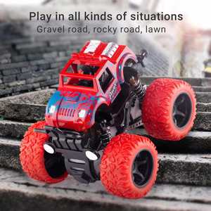 Jouets Monster Truck, voitures à friction, véhicules à pousser et à faire rouler, meilleur cadeau d'anniversaire pour les garçons et les filles - Product Image 2