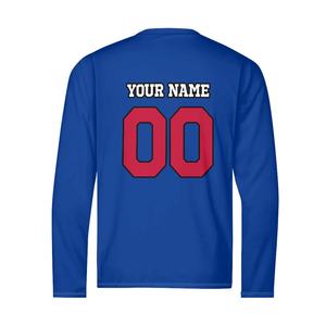 Sublimación Fútbol Equipo Buffalo Hombre Camisetas Impresión personalizada Venta al por mayor Washington <span class=keywords><strong>Rugby</strong></span> Team Hombre Camisetas de manga larga - Product Image 5