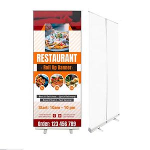 Pan Luo Si dudukan spanduk iklan Display gulung hemat biaya untuk iklan/Acara/promosi - Product Image 1