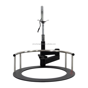 Sillón de Barbería Hidráulico Comercial de Acero, Resistente, con Rotación de 360 Grados, Reposapiés Ajustable, Diseño Moderno para Barberías - Product Image 2