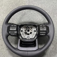 Volant multifonction entièrement en cuir, compatible avec Toyota, Tacoma, Land Cruiser, Tundra, Hilux et Lexus