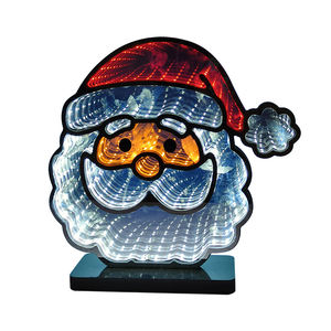 <span class=keywords><strong>Tube</strong></span> Néon Personnalisable RGB Cadeau de Noël Éclairage Néon Abysse Père Noël Miroir Lumières pour Anniversaire Déco - Product Image 4