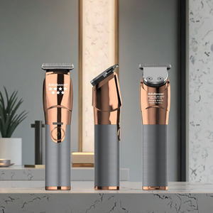 Tondeuse à <span class=keywords><strong>barbe</strong></span> et cheveux sans fil professionnelle pour hommes, lame en T réglable en acier inoxydable pour une <span class=keywords><strong>coupe</strong></span> <span class=keywords><strong>de</strong></span> précision des poils du visage - Product Image 1