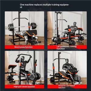 <span class=keywords><strong>Banco</strong></span> de Pesas Plegable Multifuncional de Metal con Estructura de Acero para Equipo de Fitness Doméstico, Venta al Por Mayor - Product Image 2