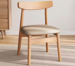 Chaise de salle à manger confortable et douce en bois, design moderne, <span class=keywords><strong>simple</strong></span> et créatif, vente en gros, <span class=keywords><strong>pas</strong></span> <span class=keywords><strong>cher</strong></span>, pour la maison, meubles de salle à manger, CL-005 - Product Image 5