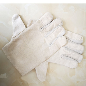 Gants de soudage en toile composite Ww, double couche, isolants thermiques, extra grands, protection du travail, utilisation en usine - Product Image 2
