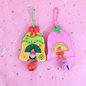 Llavero de acrílico personalizado con campana giratoria, llaveros coloridos personalizados, regalos promocionales - Product Image 2