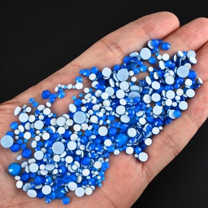 Cristales de Estrás OLeeya Hotfix de Diferentes Tamaños, Cristales de Vidrio, Piedras de Estrás de Colores Neón para Decoración de Uñas - Product Image 5