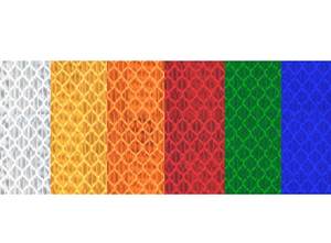 一种粘性可打印反光带，由反光乙烯基材料制成，用于交通安全。 - Product Image 5