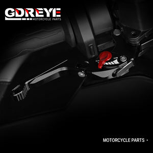 Palancas de Freno y Embrague para Motocicleta CRF300L/CRF300 <span class=keywords><strong>Rally</strong></span>/<span class=keywords><strong>CRF</strong></span> <span class=keywords><strong>300</strong></span> L 2021-2023, Ajustables, CNC 5D, Aluminio con Protección - Product Image 6