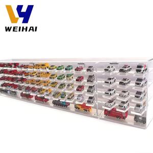 เคสโชว์โมเดลรถพิพิธภัณฑ์อะคริลิกแบบลอยพร้อมไฟ LED สำหรับรุ่น1:64กล่องซ้อนแบบแยกส่วนสำหรับ <span class=keywords><strong>TOMICA</strong></span> - Product Image 4