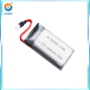 사용자 정의 리튬 충전식 25C <span class=keywords><strong>3.7v</strong></span> 1000mah 902540 <span class=keywords><strong>952540</strong></span> rc 무인 배터리 MJX X400 X400W X800 X300C X200 X500