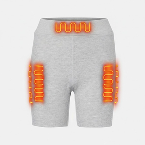 Shorts de Yoga de Cintura Alta con Sensor NTC para Mujer, Regulación de Temperatura, Shorts Deportivos Modernos para Ciclismo, Cómodos, Inteligentes y Sin Costuras - Product Image 1