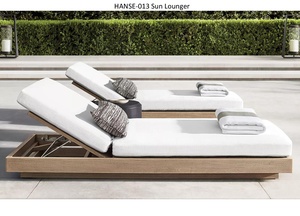Lit <span class=keywords><strong>de</strong></span> repos <span class=keywords><strong>de</strong></span> luxe moderne pour <span class=keywords><strong>jardin</strong></span> avec coussin épais lit <span class=keywords><strong>de</strong></span> jour en <span class=keywords><strong>bois</strong></span> pour l'extérieur piscine lounge beach cabana - Product Image 6