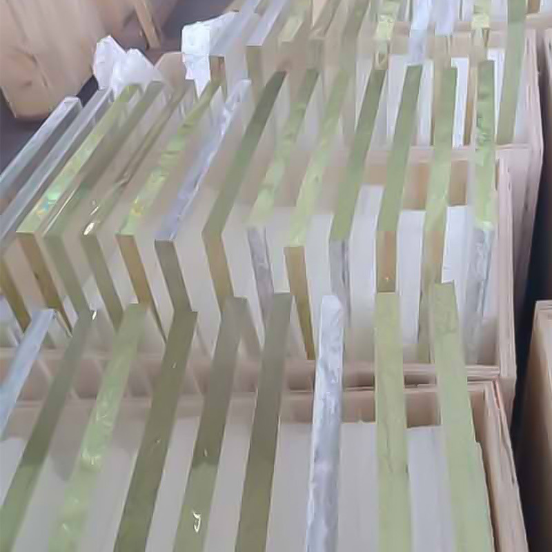 Custom Size 6.71 Mmpb X Ray Lead Glass For Ct Xray Room