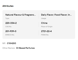 Cetona de Ámbargris ISO E de Alta Pureza para Fijador de Perfumes de Lujo, Fragancias y la Industria Cosmética Diaria - Product Image 6