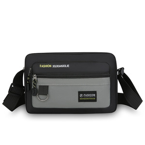 Fashion Xuxianxue Men's Messenger <b>Bag</b> <b>Large</b> Capacity Nylon Waterproof <b>Crossbody</b> <b>Bag</b> For Business Travel Casual Use - Product Image 3