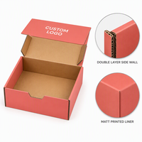 Boîte d'expédition personnalisée pour cadeaux, tasses en céramique, carton postal robuste en carton ondulé pour l'emballage de gâteaux, pains et vêtements