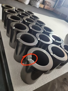 Crisol de Grafito de Alta Pureza LN Utilizado para Fundir Plata, Oro y Otros Metales y Aleaciones. - Product Image 5