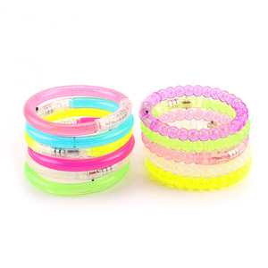 Light Up Acrylic Bracelets Colorful LED <b>Flash</b> Bracelet <b>Toys</b> For Birthday Party Youth Durable Plastic Cheer Props - Product Image 3
