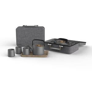 Juego de Tazas y Tetera de Porcelana China de Lujo al por Mayor, 6 Piezas, OEM con Tapa y Logotipo en Caja de Regalo - Product Image 5