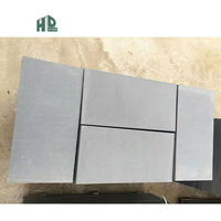 Dalles de pavage en grès gris naturel, découpées sur mesure, carreaux de sol en arenisca pour projets d'ingénierie en extérieur