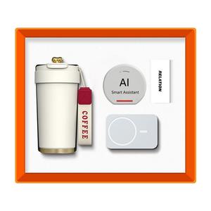Juegos de regalo de vacaciones todo en uno con logotipo personalizado PU Notebook Metal Pen USB Power Bank Thermos Cup Altavoz <span class=keywords><strong>Bluetooth</strong></span> - Product Image 4